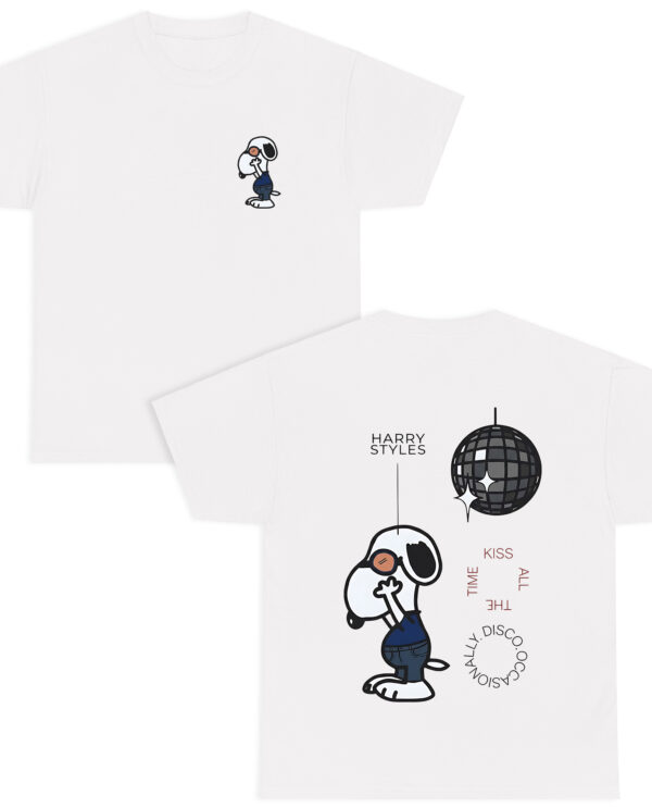 Harry Style x Snoopy T-Shirt, Sweatshirt, Hoodie – Kiss All The Time, Tour Merch