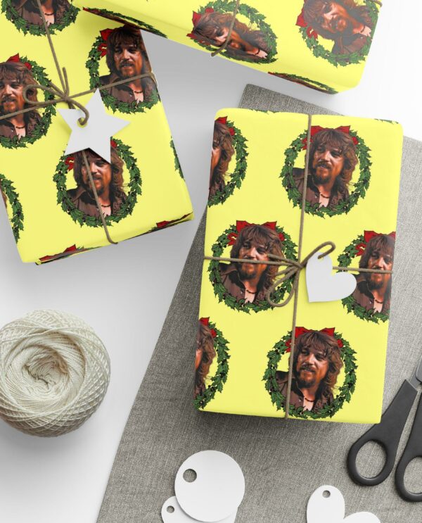 Waylon Jennings Wrapping Paper