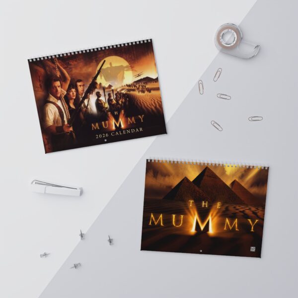 A Year Of The Mummy 2026 Calendar – Movie Merch