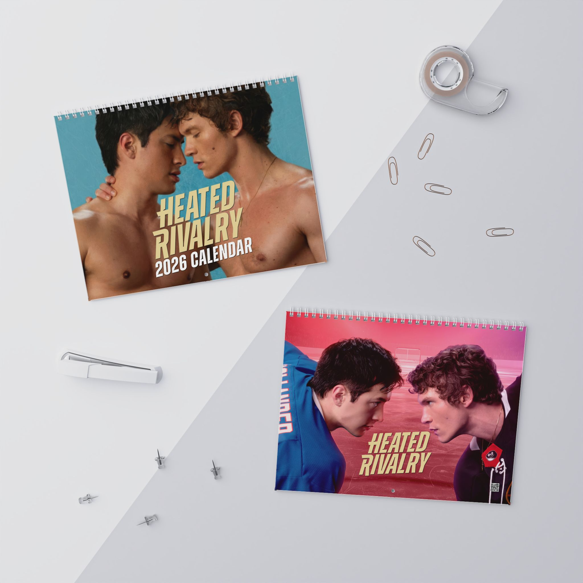 Heated Rivalry 2026 Calendar – Hollander and Rozanov Heated Rivalry 2026 Calendar – Hollander and Rozanov