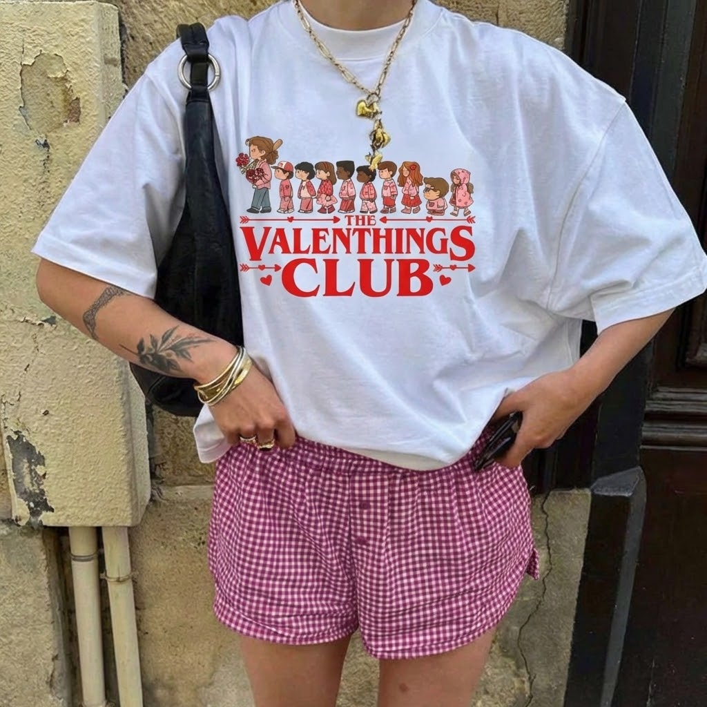 The Valenthings Club T-Shirt, Sweatshirt, Hoodie – Stranger Things Merch The Valenthings Club T-Shirt, Sweatshirt, Hoodie – Stranger Things Merch