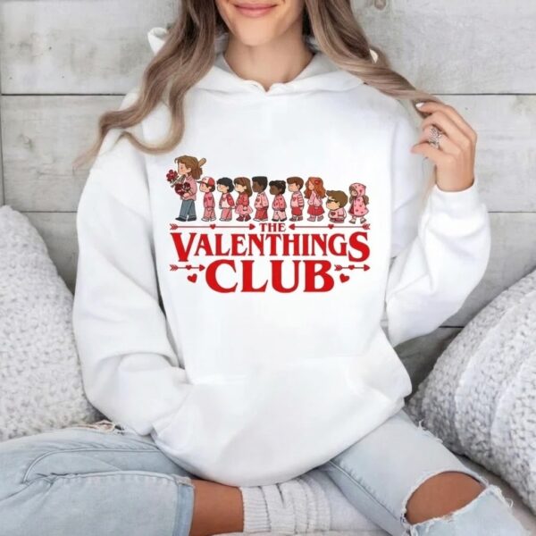 The Valenthings Club T-Shirt, Sweatshirt, Hoodie – Stranger Things Merch