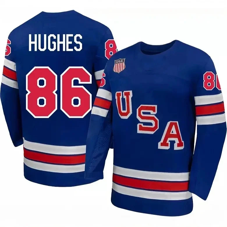 USA Hockey Gold 2026 Jack Hughes Jersey, Olympic Gold Medal Hockey Fan Gift USA Hockey Gold 2026 Jack Hughes Jersey, Olympic Gold Medal Hockey Fan Gift