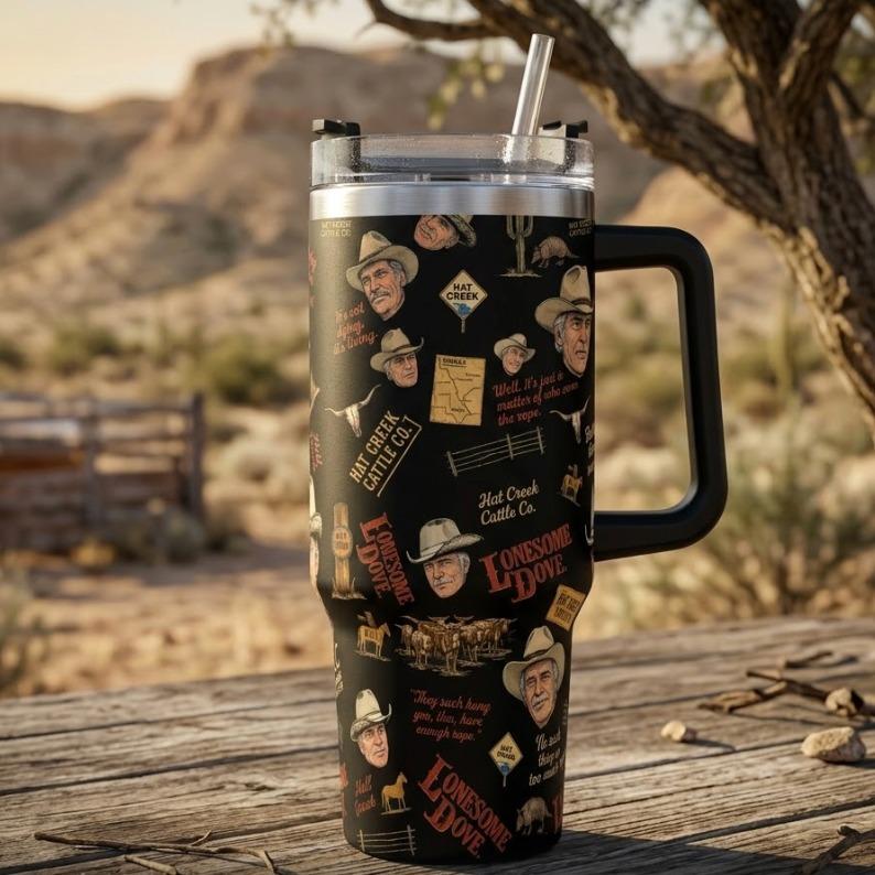 Lonesome Dove 20/40oz Tumbler – Movie Merch Lonesome Dove 20/40oz Tumbler – Movie Merch