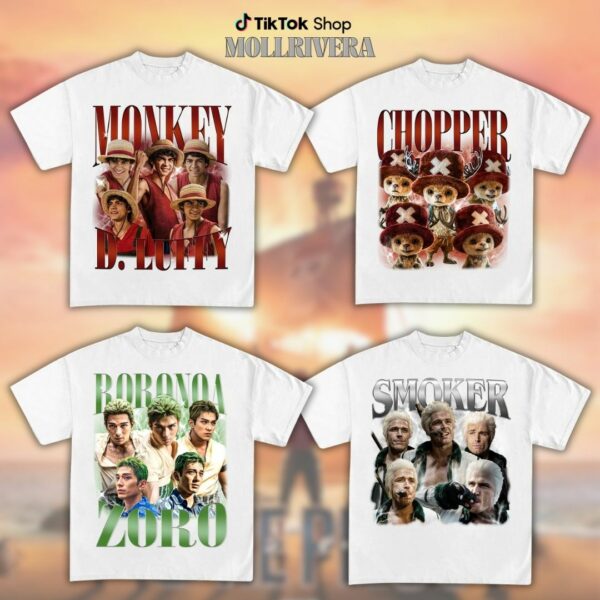 Vintage One Piece Character T-Shirt, Sweatshirt, Hoodie, One Piece Merch