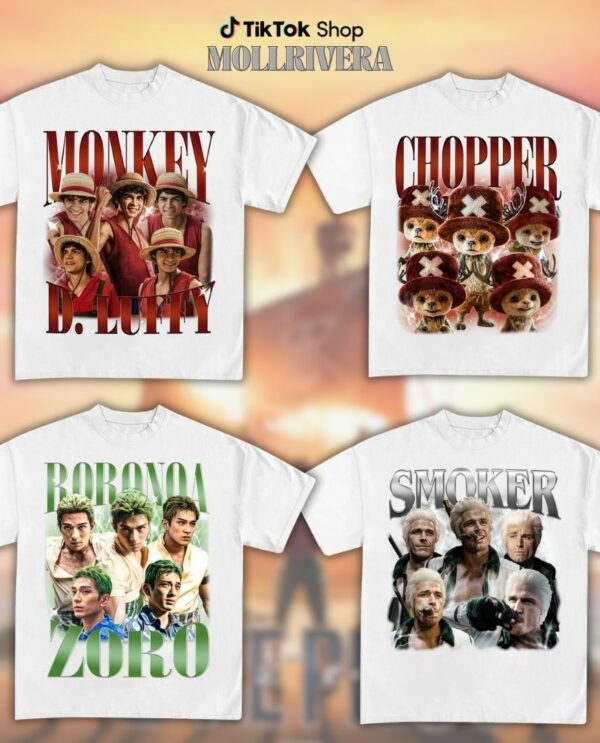 Vintage One Piece Character T-Shirt, Sweatshirt, Hoodie, One Piece Merch