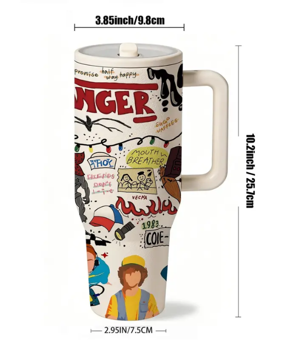 Stranger Things Tumbler 20oz/40oz- Stranger Things Merch