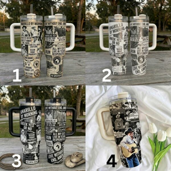 George Strait 20/40oz Tumbler – Movie Merch (Copy)