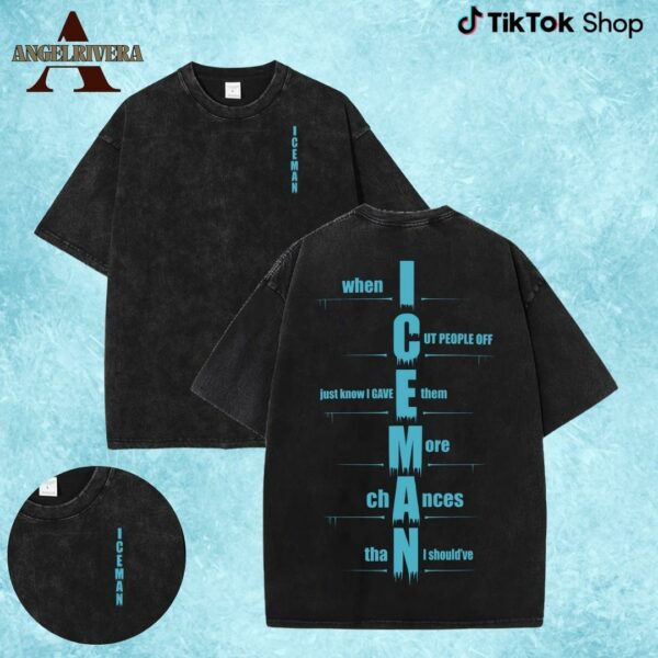 Iceman Graphic Streetwear Apparel, Vintage Hip Hop Collage Design, Rap Music Inspired Gift,