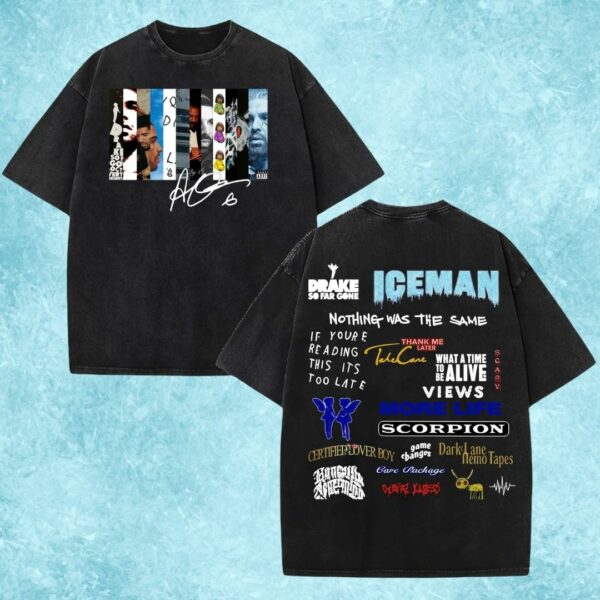 Vintage Rap Album Collage Apparel, Iceman Graphic Streetwear Top, Hip Hop Music Lover Gift