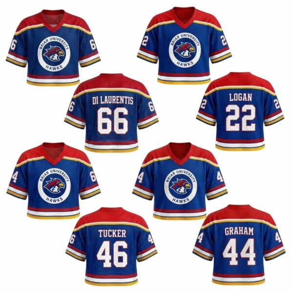Briar Hockey Croptop Jersey, Off-Campus Jersey, Hockey Romance Shirt, Off Campus Merch