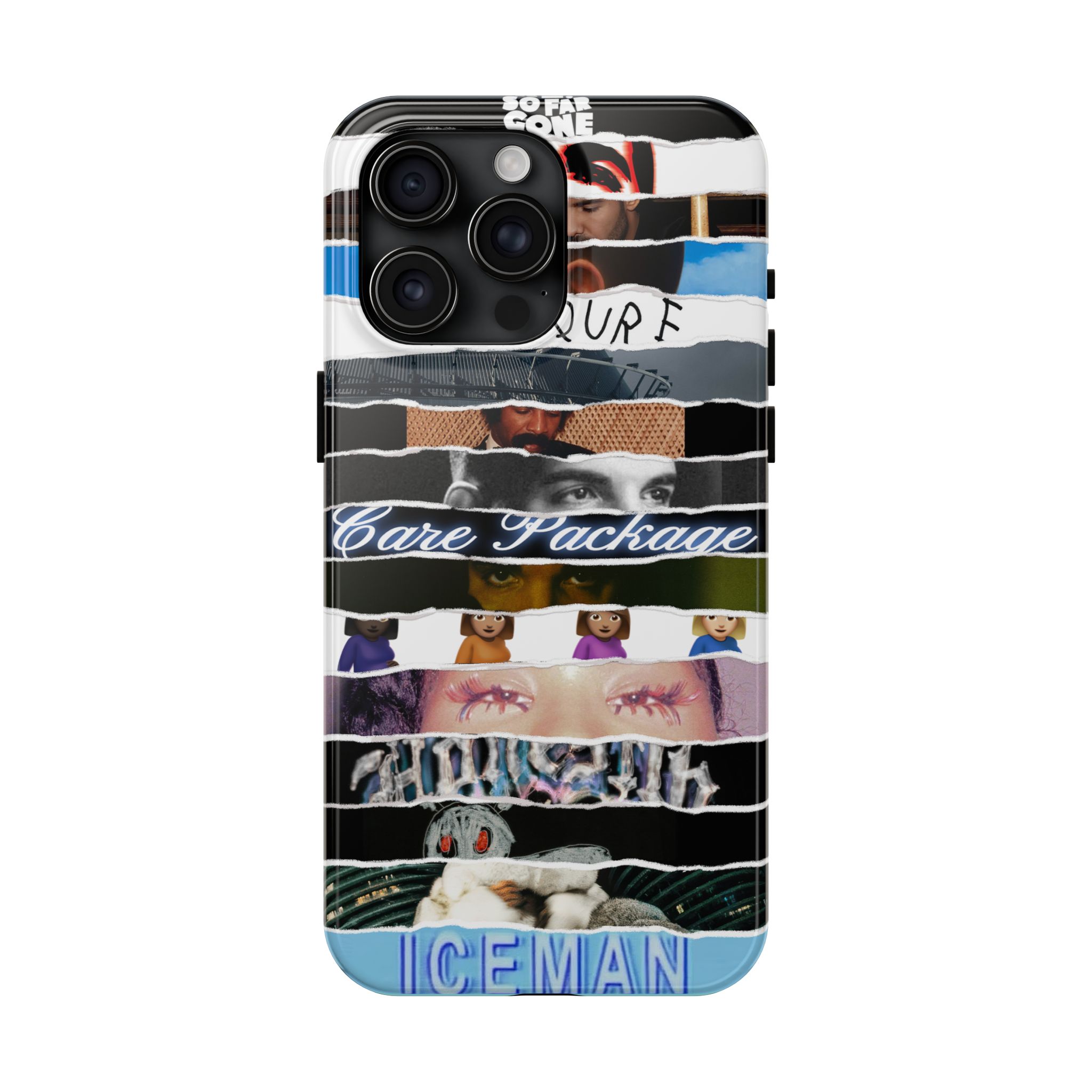 Iceman Album Collage Phone Case, Vintage Rap Graphic Case, Hip Hop Streetwear Aesthetic Cover Iceman Album Collage Phone Case, Vintage Rap Graphic Case, Hip Hop Streetwear Aesthetic Cover