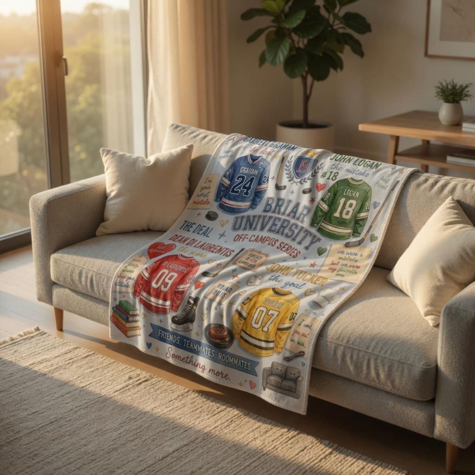 Off Campus Movie Blanket, Off Campus Merch Off Campus Movie Blanket, Off Campus Merch