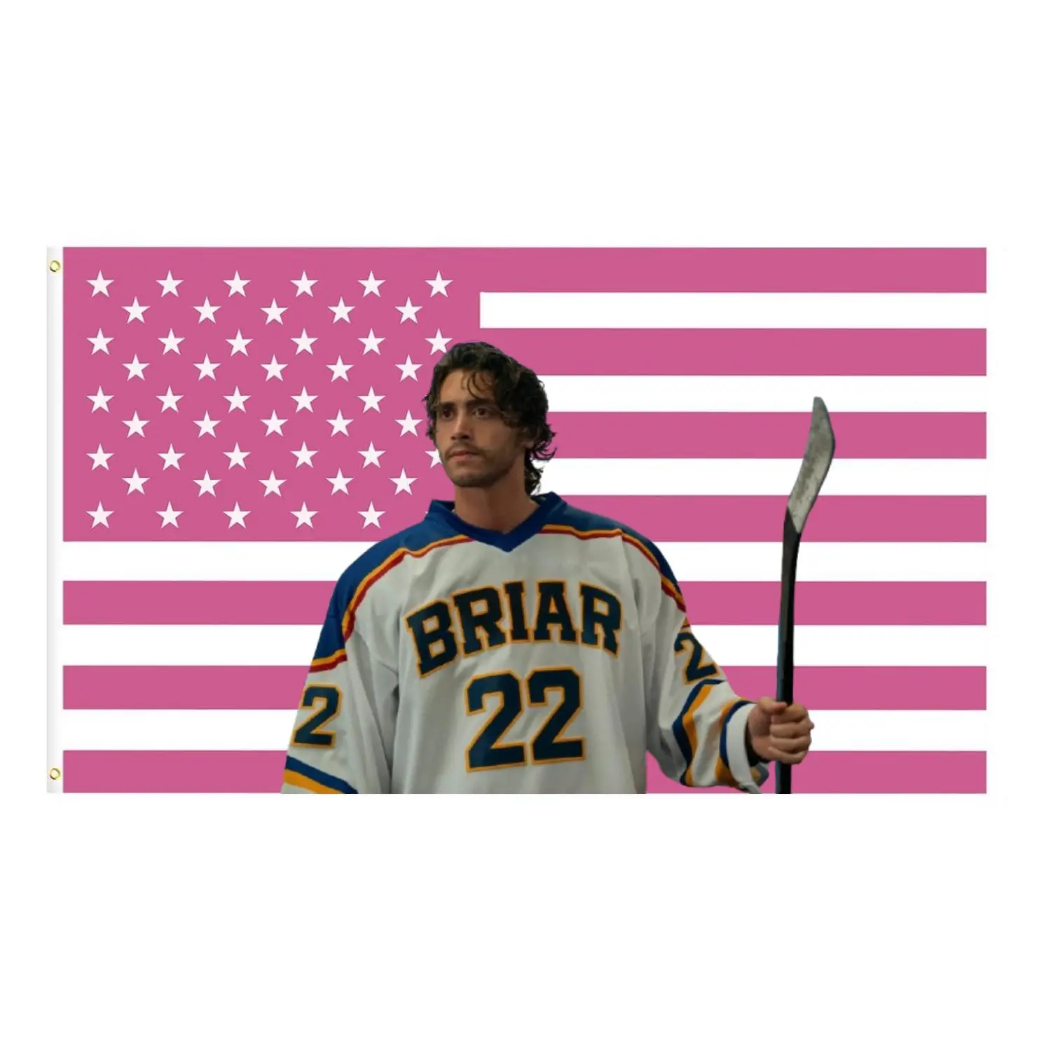 Briar Hockey Tapestry, Off-Campus Tapestry, Hockey Romance Flag, Off Campus Home Decor Briar Hockey Tapestry, Off-Campus Tapestry, Hockey Romance Flag, Off Campus Home Decor