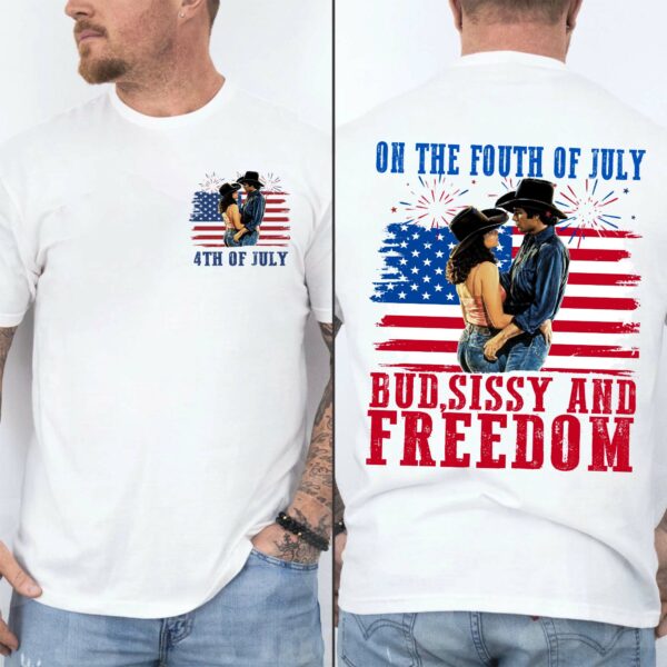 Urban Cowboy Bud & Sissy 4th Of July Shirt