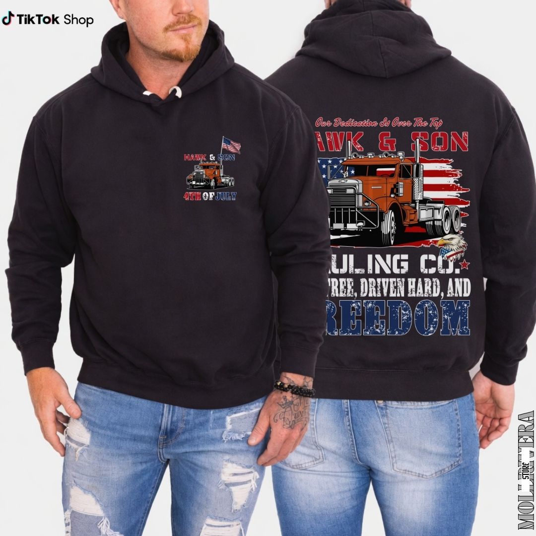 Over The Top Trucker Happy 4th Of July Shirt Over The Top Trucker Happy 4th Of July Shirt