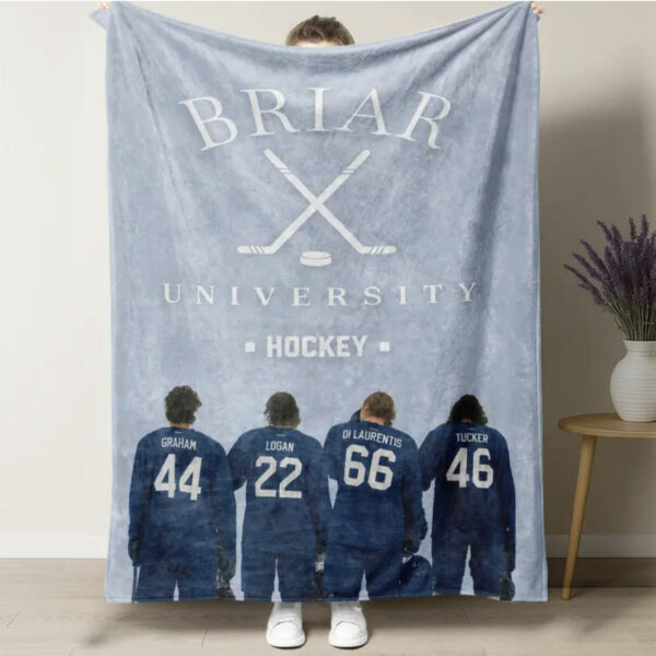 Briar Hockey Off Campus Fleece Blanket