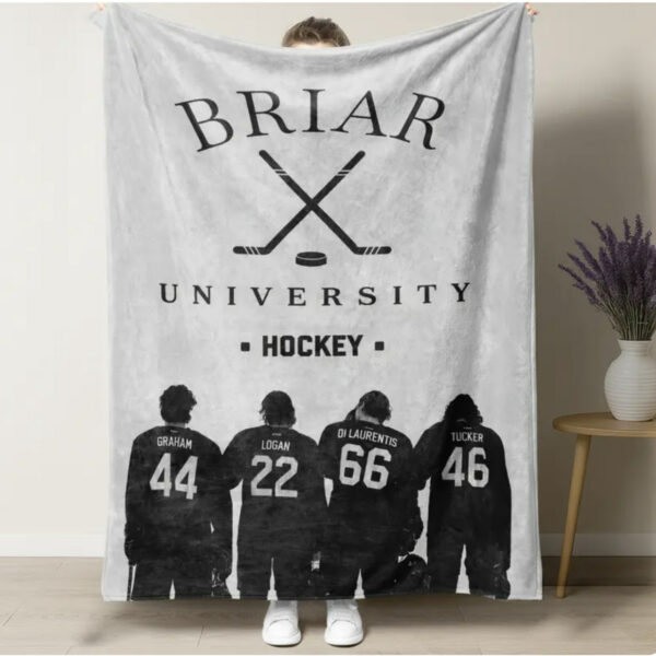 Briar Hockey Off Campus Fleece Blanket