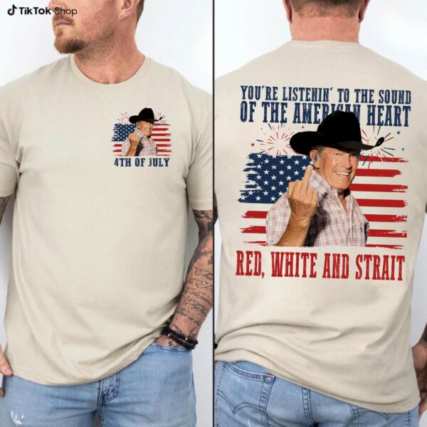 The Red White And ST 2Sides 4th Of July Shirt