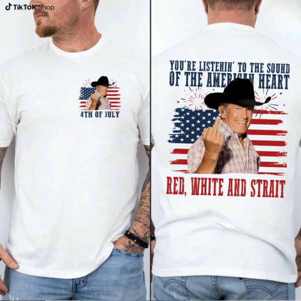 The Red White And ST 2Sides 4th Of July Shirt