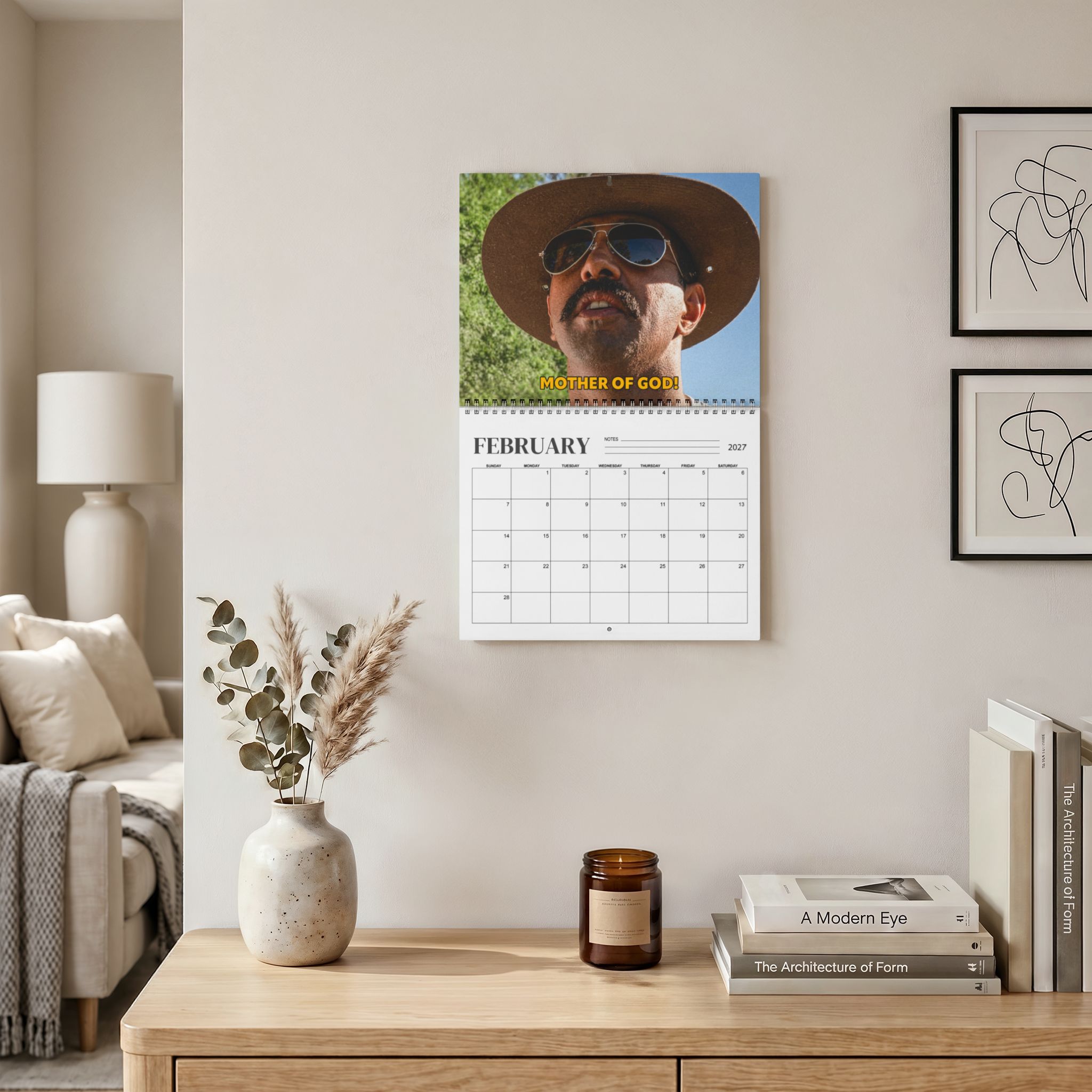Super Trooper 2027 Wall/Desktop Calendar – Classic Movie Lover Gift – Old Movie Merch Super Trooper 2027 Wall/Desktop Calendar – Classic Movie Lover Gift – Old Movie Merch