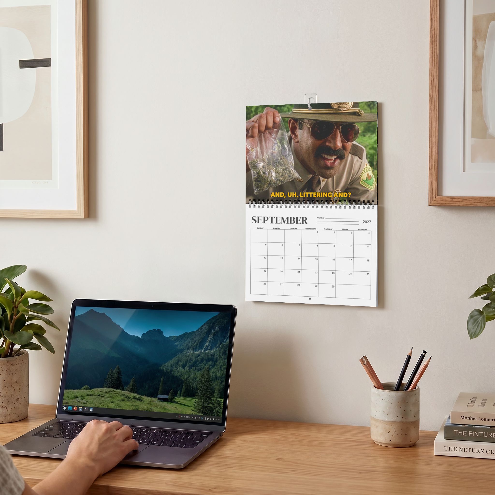 Super Trooper 2027 Wall/Desktop Calendar – Classic Movie Lover Gift – Old Movie Merch Super Trooper 2027 Wall/Desktop Calendar – Classic Movie Lover Gift – Old Movie Merch