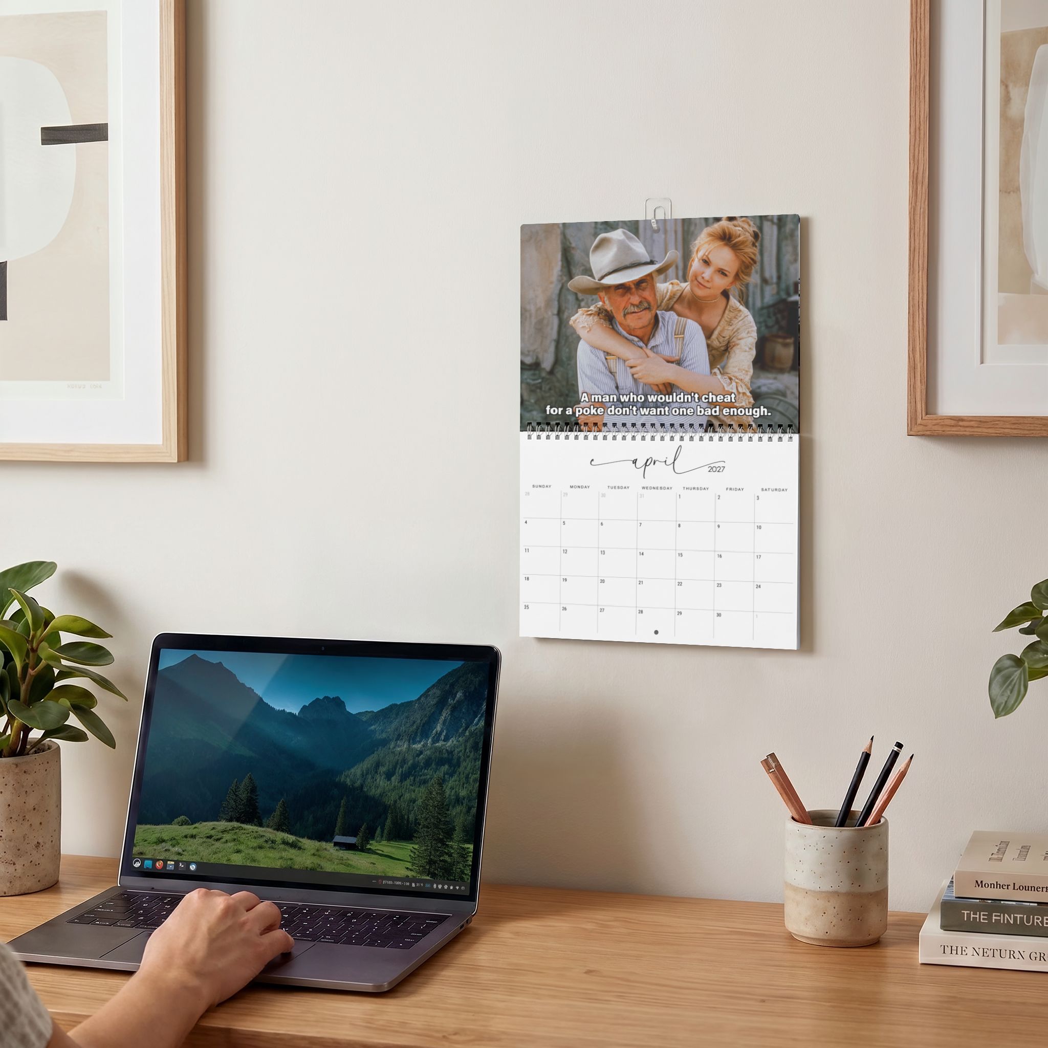 Gus n Woodrow 2027 Wall/Desktop Calendar – Classic TV Lover Gift – Lonesome Dove Merch Gus n Woodrow 2027 Wall/Desktop Calendar – Classic TV Lover Gift – Lonesome Dove Merch