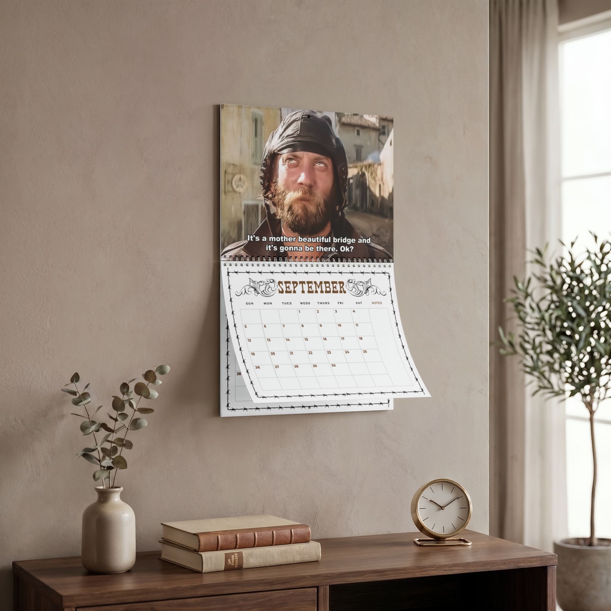 Kelly’s Heroes 2027 Wall/Desktop Calendar – Classic Movie Lover Gift – Old Movie Merch Kelly’s Heroes 2027 Wall/Desktop Calendar – Classic Movie Lover Gift – Old Movie Merch