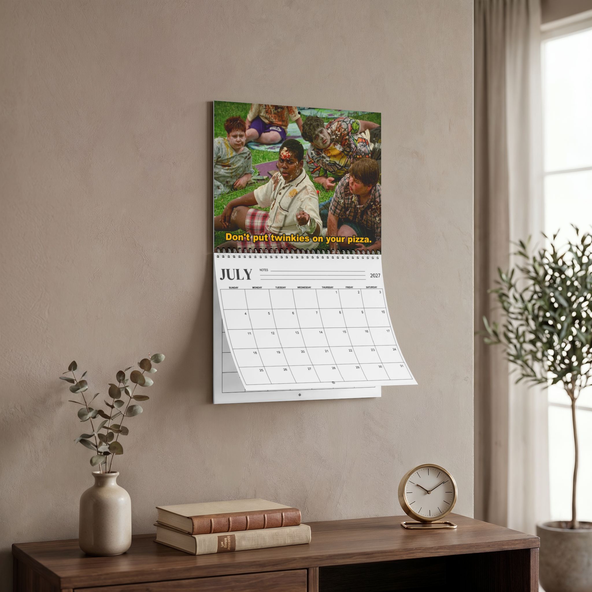Heavyweights 2027 Wall/Desktop Calendar – Classic TV Lover Gift – Movie Merch Heavyweights 2027 Wall/Desktop Calendar – Classic TV Lover Gift – Movie Merch