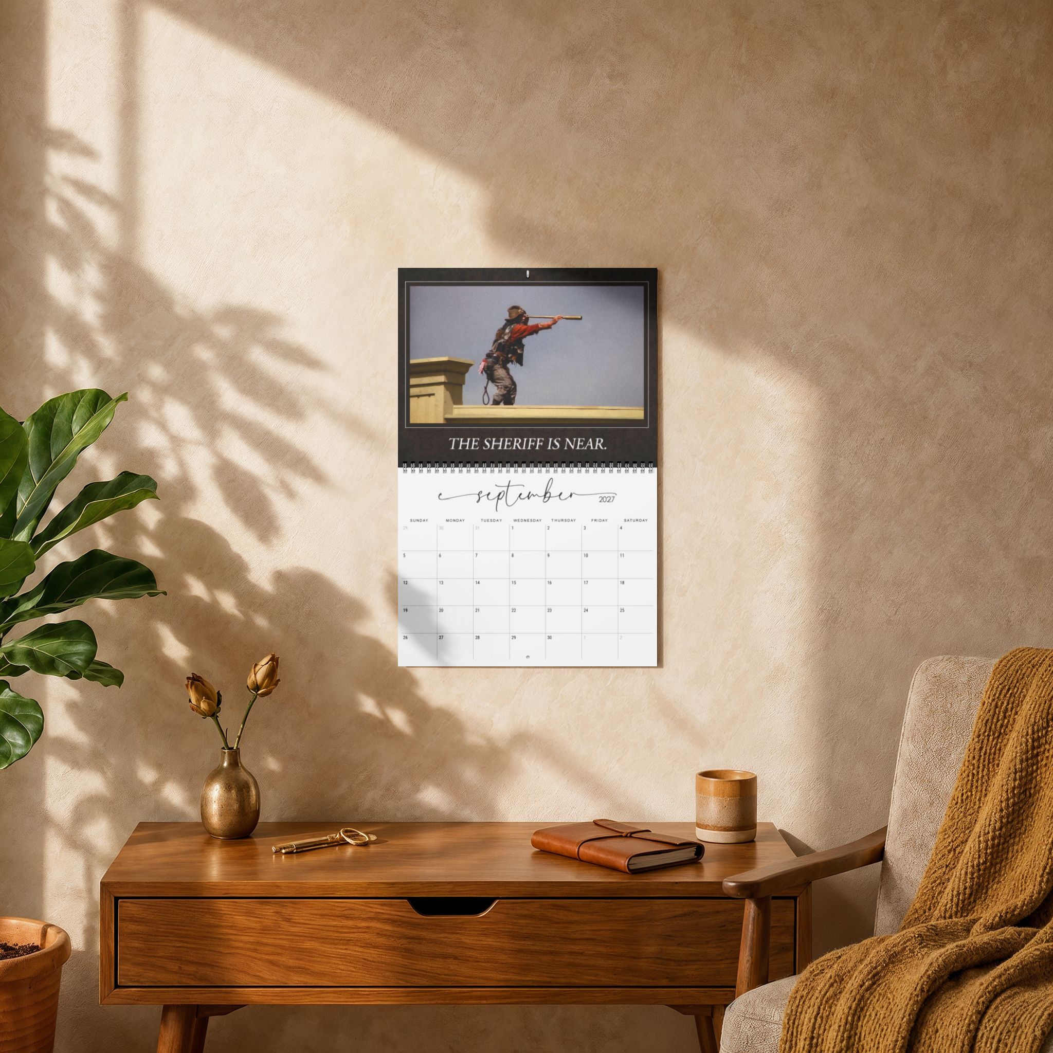Blazing Saddles 2027 Wall/Desktop Calendar – Classic TV Lover Gift – Movie Merch Blazing Saddles 2027 Wall/Desktop Calendar – Classic TV Lover Gift – Movie Merch