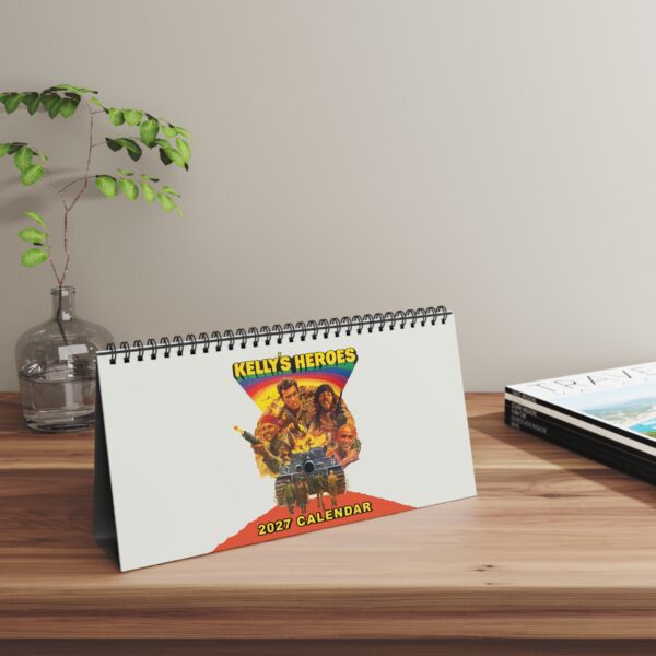Kelly’s Heroes 2027 Wall/Desktop Calendar – Classic Movie Lover Gift – Old Movie Merch