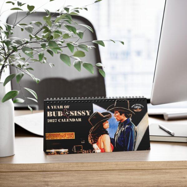 A Year Of Bud n Sissy 2027 Wall/Desk Calendar – Classic TV Lover Gift – Urban Cowboy Merch
