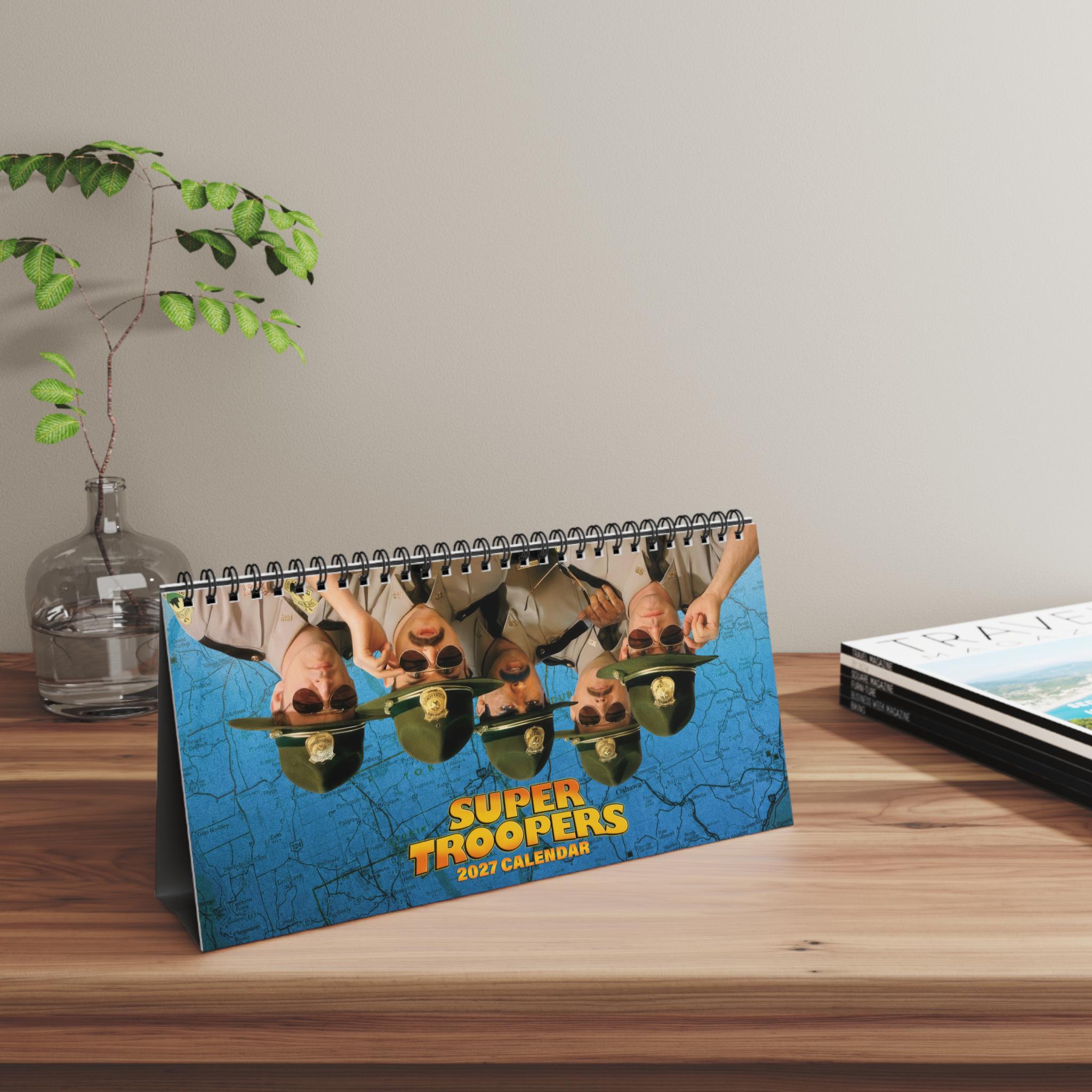 Super Troopers 2027 Wall/Desk Calendar Super Troopers 2027 Wall/Desk Calendar