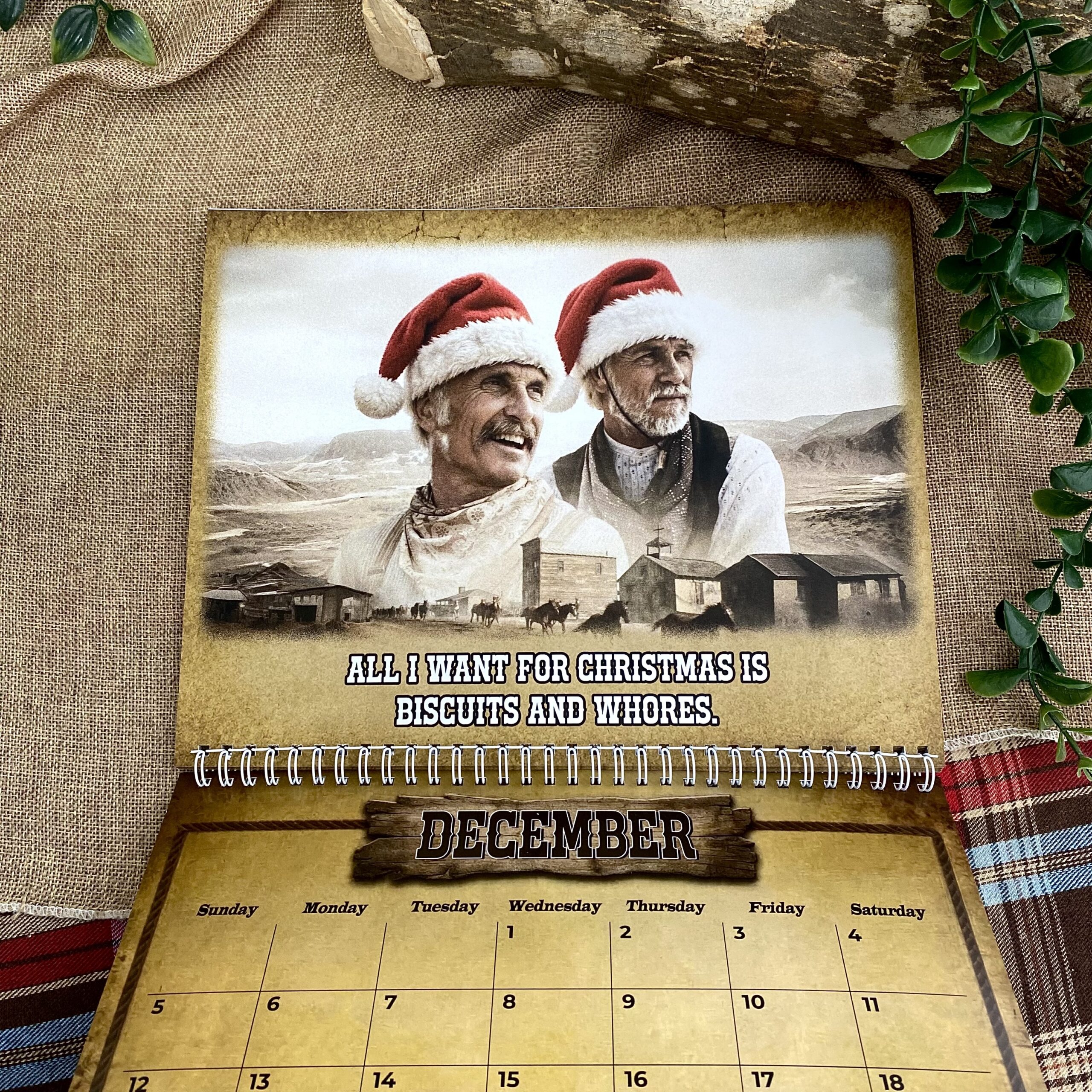 Gus n Woodrow Vintage 2027 Wall/Desktop Calendar – Classic Movie Lover Gift – Lonesome Dove Merch Gus n Woodrow Vintage 2027 Wall/Desktop Calendar – Classic Movie Lover Gift – Lonesome Dove Merch