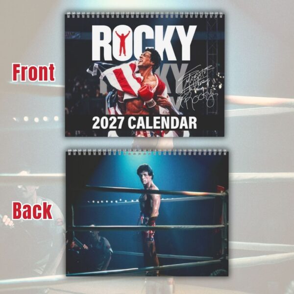 Rocky Balboa 2027 Wall/Desk Calendar