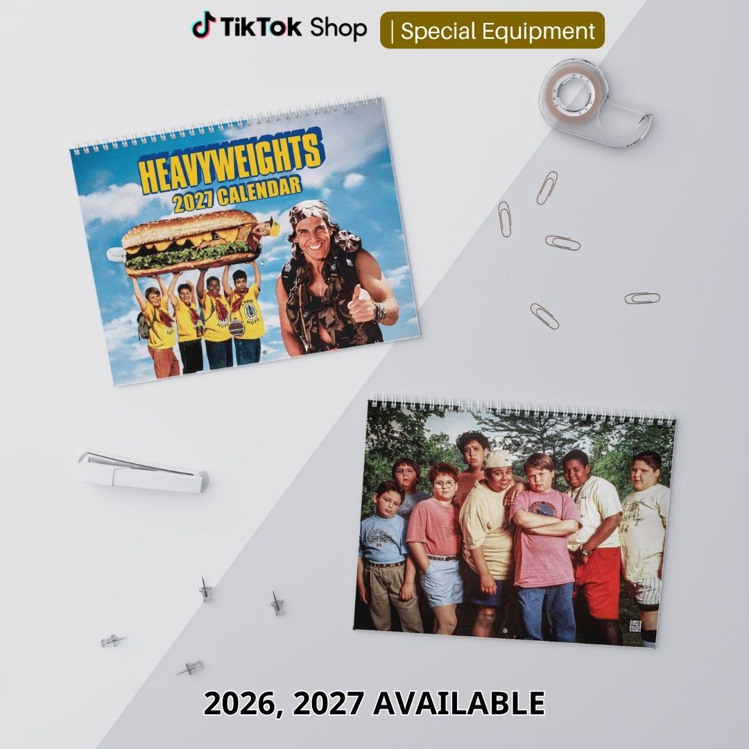 Heavyweights 2027 Wall/Desktop Calendar – Classic TV Lover Gift – Movie Merch Heavyweights 2027 Wall/Desktop Calendar – Classic TV Lover Gift – Movie Merch