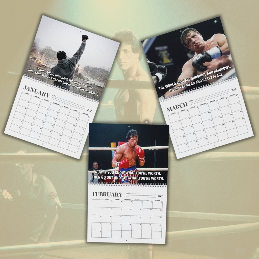 Rocky Balboa 2027 Wall/Desk Calendar Rocky Balboa 2027 Wall/Desk Calendar