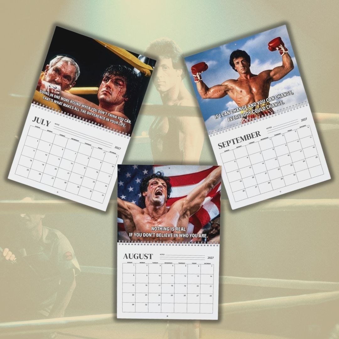 Rocky Balboa 2027 Wall/Desk Calendar Rocky Balboa 2027 Wall/Desk Calendar