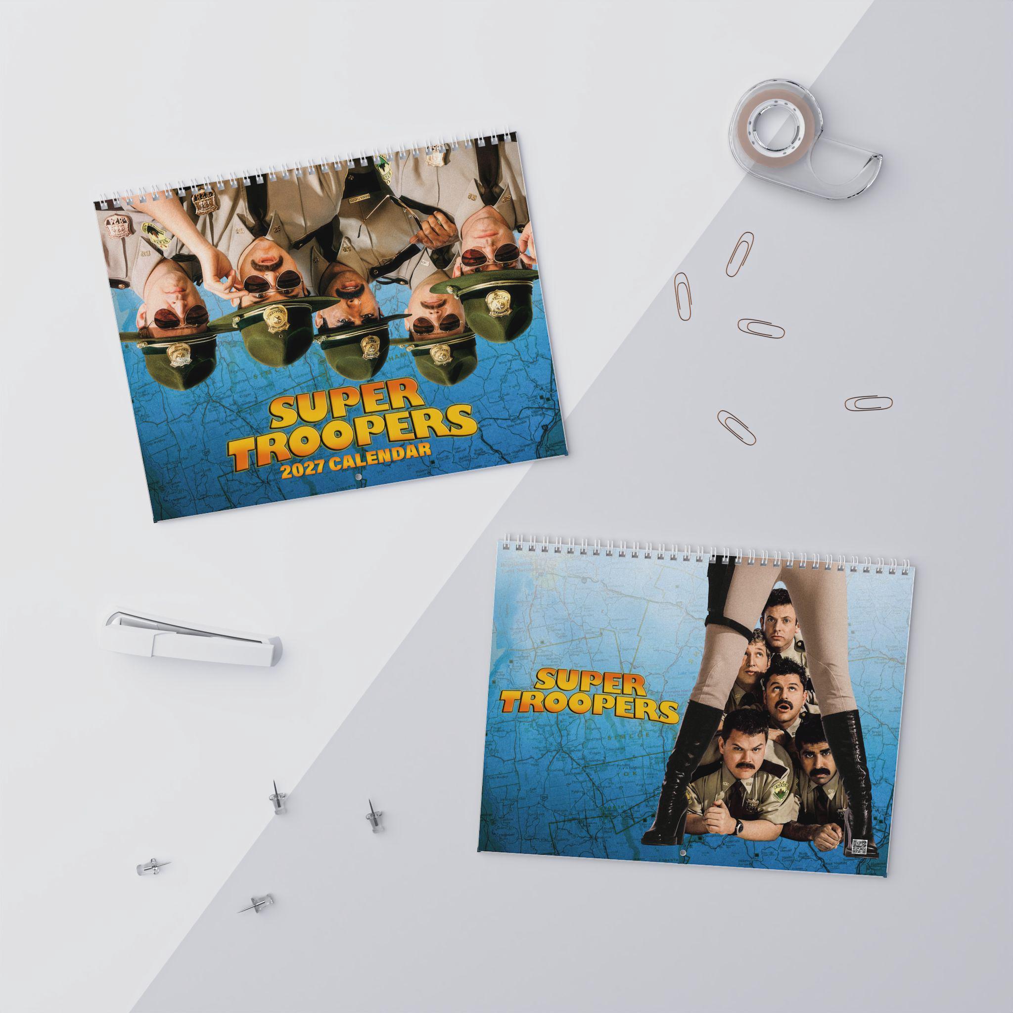 Super Troopers 2027 Wall/Desk Calendar Super Troopers 2027 Wall/Desk Calendar