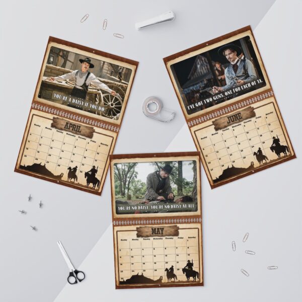 Doc Holiday 2027 Wall/Desk Calendar