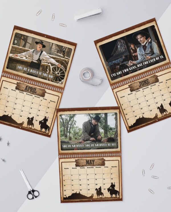 Doc Holiday 2027 Wall/Desk Calendar