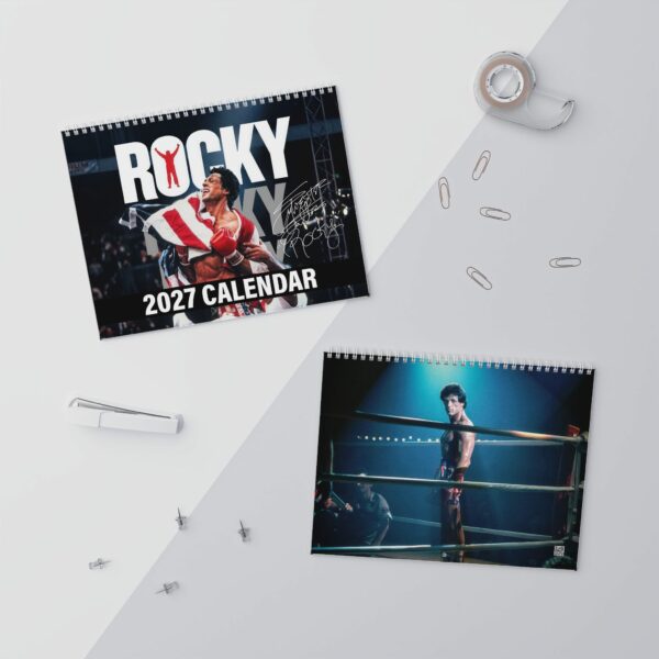 Rocky 2027 Wall/Desktop Calendar – Classic Movie Lover Gift