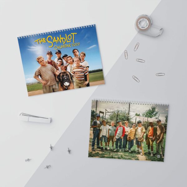 The Sandlot 2027 Wall/Desktop Calendar – Classic Movie Lover Gift