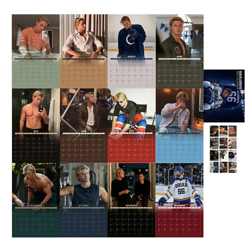 Dean Di Laurentis and Garret Graham 2027 Wall/Desk Calendar, Off Campus Merch Dean Di Laurentis and Garret Graham 2027 Wall/Desk Calendar, Off Campus Merch