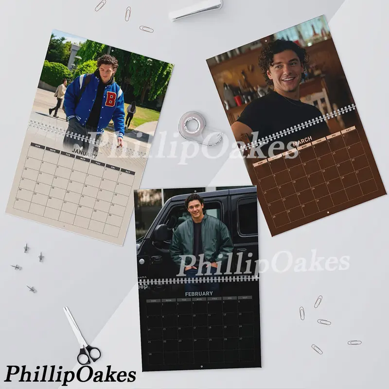 Dean Di Laurentis and Garret Graham 2027 Wall/Desk Calendar, Off Campus Merch Dean Di Laurentis and Garret Graham 2027 Wall/Desk Calendar, Off Campus Merch