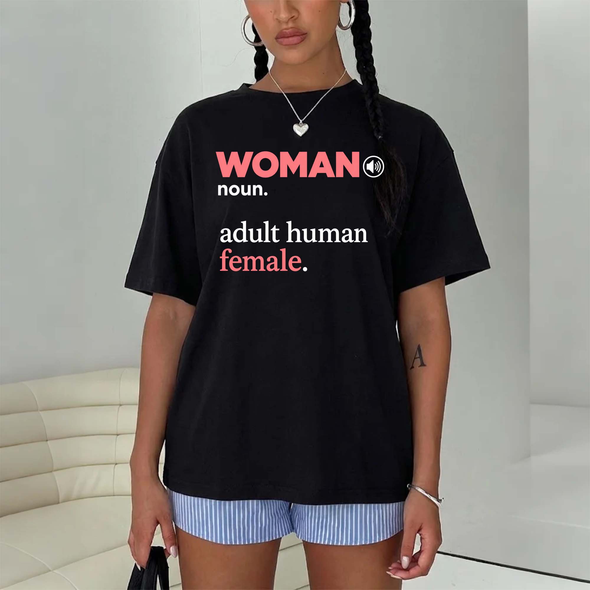 Woman Noun Adult Human Female Feminism Shirt Woman Noun Adult Human Female Feminism Shirt